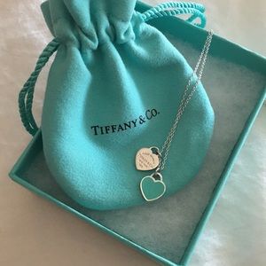 Return to Tiffany - Mini Double Heart Tag Pendant